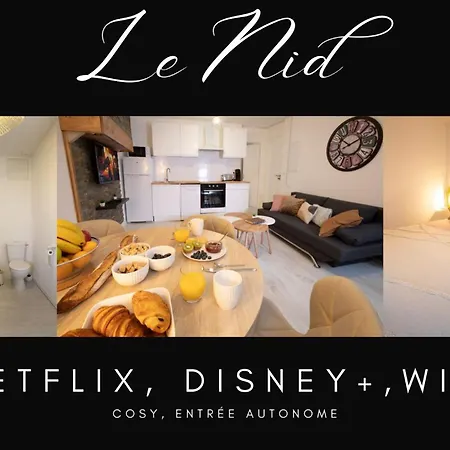 Le Nid 3 Etoiles Wifi, Netflix, Disney, Coeur De Bastide Villefranche-de-Rouergue Exterior photo