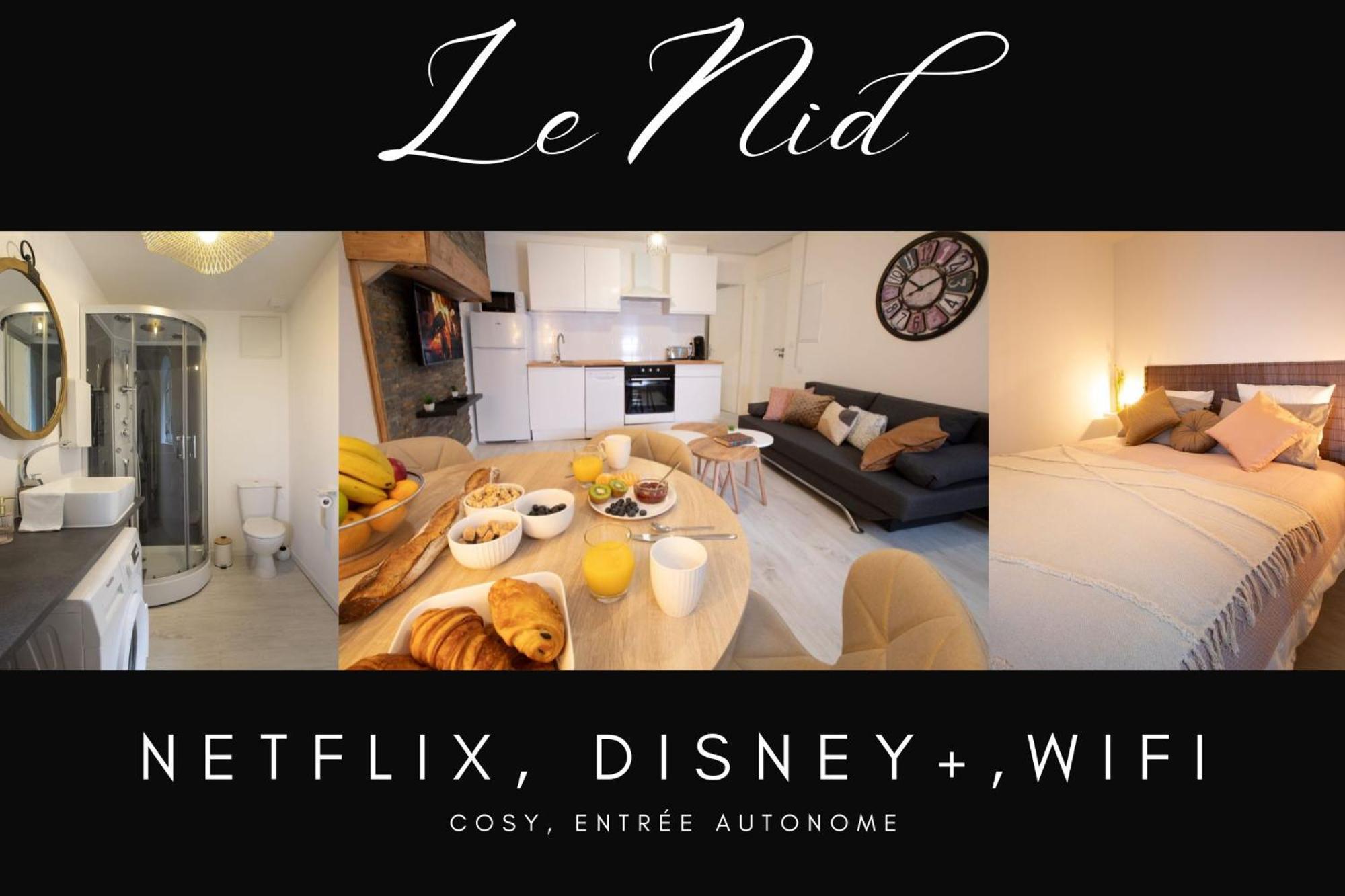 Le Nid 3 Etoiles Wifi, Netflix, Disney, Coeur De Bastide * Villefranche-de-Rouergue